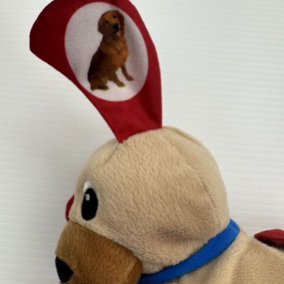 BABY EINSTEIN Puppy Dog Pavlov Tan Red LEARNING WORDS Plush Educational - Picture 8 of 16